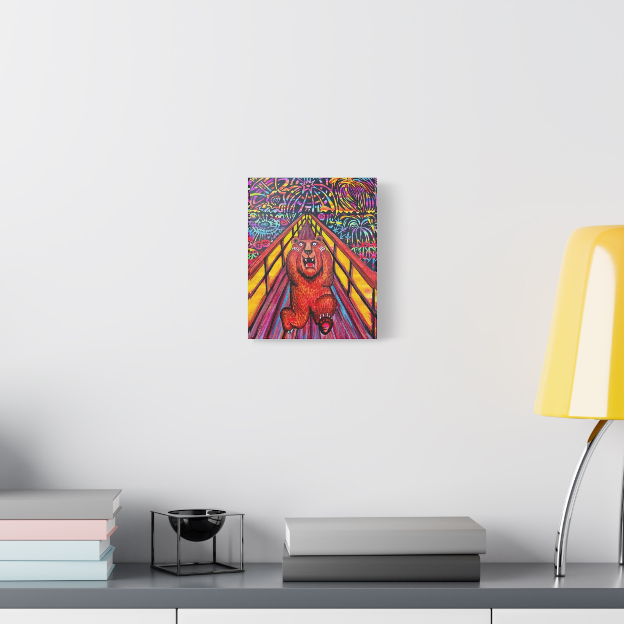 Bear Scream- Art Canvas - Image 3