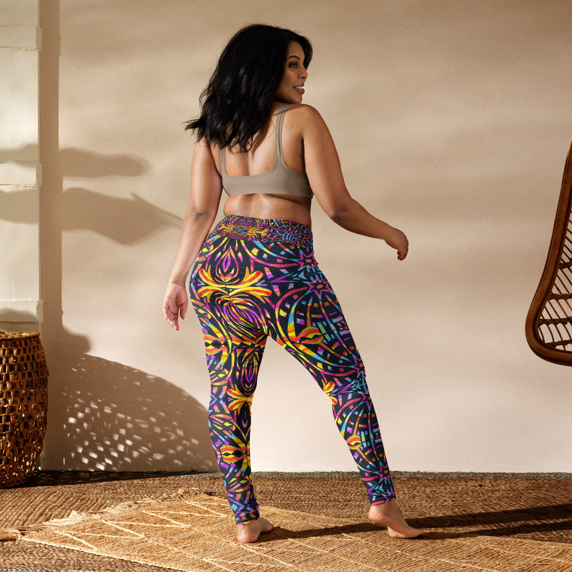 BOOMBOOM Yoga Leggings - Image 3